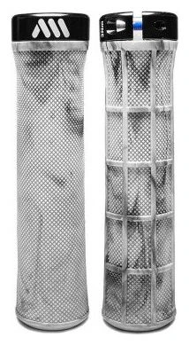 All-mountain-style Puños All Mountain Style AMS Berm Grips - White Black