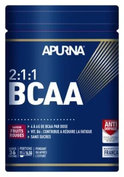 Apurna BCAA 2: 1: 1 Frutos Rojos - Tarro 400g