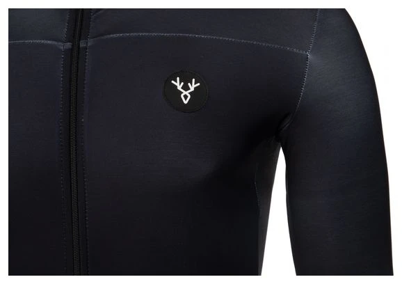 Maillot De Manga Larga LeBram Cross Fry Negro Verde Tailored Fit 4 Maillot De Manga Larga LeBram Cross Fry Negro Verde Tailored Fit - Imagen 4