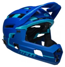 Casco Bell Super Air R Mips Bleu