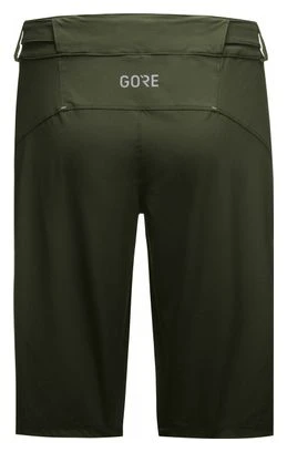 Short Gore Wear C5 Verde Oliva 2 Short Gore Wear C5 Verde Oliva - Imagen 2