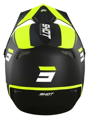 Casco Integral Shot Rogue Noir / Jaune / Fluo 3 Casco Integral Shot Rogue Noir / Jaune / Fluo - Imagen 3