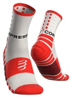 Calcetines Compressport Shock Absorb Socks - Blanc