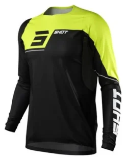 Maillot De Manga Larga ShotRogue Revolt Negro / Amarillo