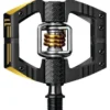 Crankbrothers CRANK BROTHERS MALLET E 11 Pedales Sin Clip Con Jaula Black Gold