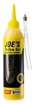 NO FLATS Joe's Gel Amarillo Antipinchazos Para Cámaras De Aire 240 Ml