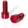 Pernos Del Portabidón XLC De Aleación 7075 - Rojo