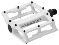 Reverse Pedales Planos 3D Con Forma Invertida - Blanco