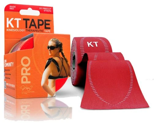 KT TAPE Cinta Precortada En Rollo PRO Red 20 Cintas 1 KT TAPE Cinta Precortada En Rollo PRO Red 20 Cintas