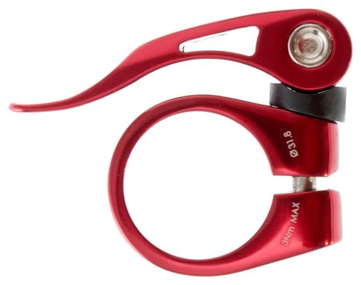 WOODMAN DEATHGRIP QR Seat Clamp Quick Release Red 2 WOODMAN DEATHGRIP QR Seat Clamp Quick Release Red - Imagen 2