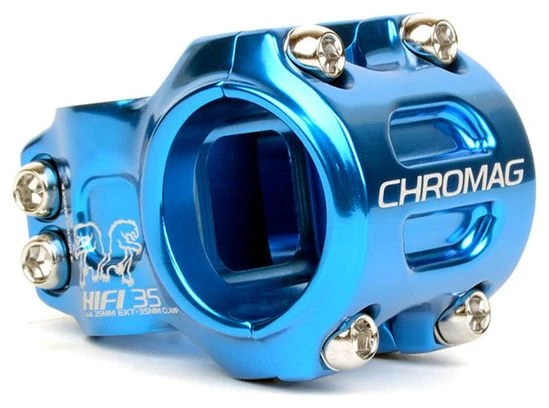 CHROMAG HI-FI 35 MTB Stem Blue 1 CHROMAG HI-FI 35 MTB Stem Blue