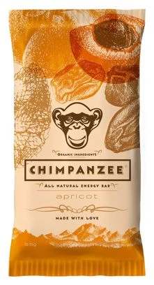 CHIMPANZEE Barrita Energética 100% Natural Albaricoque 55g VEGAN