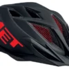 Casco Met CRACKERJACK Noir / Rouge