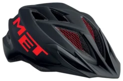 Casco Met CRACKERJACK Noir / Rouge