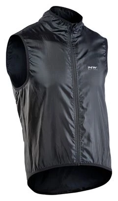 Cortavientos Northwave Vortex Sin Mangas Negro
