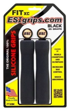Puños ESI Grips Fit XC - Black None