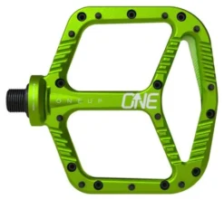 Pedales OneUp Aluminio Verde -Mundo Bicicletas 596352b8dc73d