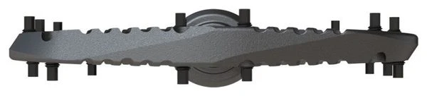 Pedales OneUp Gris Aluminio 2 Pedales OneUp Gris Aluminio - Imagen 2