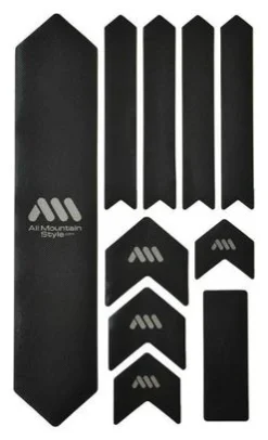 All-mountain-style TODO DE MONTAÑA ESTILO XL Kit De Protección Para Cuadros - 10 Piezas - Negro