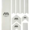 All-mountain-style Kit Proteción De Cuadro ALL MOUNTAIN STYLE Honey Comb XL 10 Pcs - Transparente
