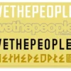 Wethepeople Pegatinas WTP 4BIG