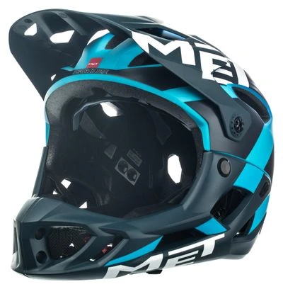 Casco Integral Met Parachute Bleu 2 Casco Integral Met Parachute Bleu - Imagen 2