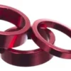 Parts 8.3 Kit Of Aluminium Spacers (x5) Red