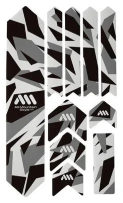 All-mountain-style All Mountain Style Honeycomb XL 10 Pcs Frame Guard Kit - Digital Camo