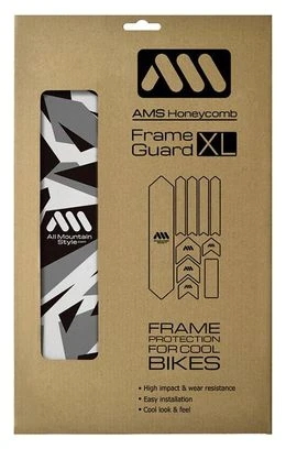 All-mountain-style All Mountain Style Honeycomb XL 10 Pcs Frame Guard Kit - Digital Camo 2 All-mountain-style All Mountain Style Honeycomb XL 10 Pcs Frame Guard Kit - Digital Camo - Imagen 2