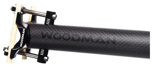 WOODMAN Tija De Sillín CARBO GT2 Ti Carbon 450mm 3 WOODMAN Tija De Sillín CARBO GT2 Ti Carbon 450mm - Imagen 3