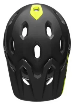 Casco Con Mentonera Extraible Bell Super DH Mips Negro Mate Verde Fluor 2021 -Mundo Bicicletas 5ac489641e63b