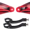 AVS KIT DECO Hand Guard Red Black