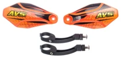 AVS KIT DECO Guardia De Mano Naranja Negro