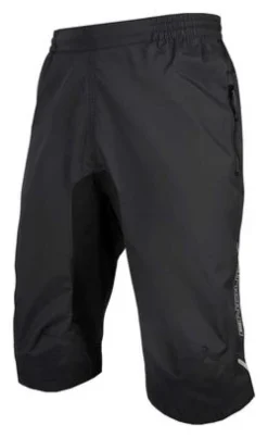 Shorts Impermeables Endura Hummvee Sin Forro Negro