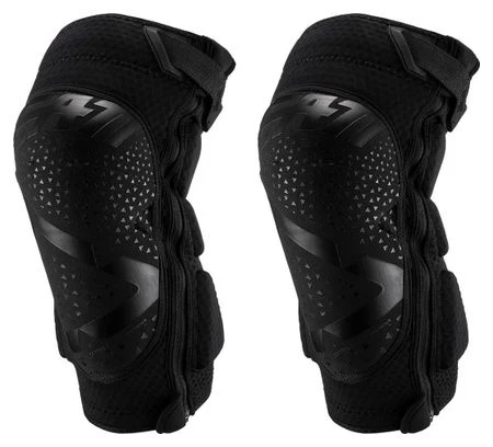 Leatt 3DF 5.0 Zip Short Knee Guards Black 1 Leatt 3DF 5.0 Zip Short Knee Guards Black
