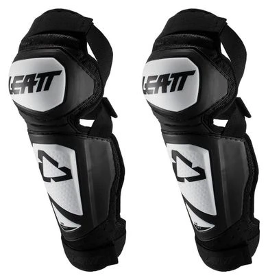 Leatt 3.0 EXT Knee Shin Guards White Black 1 Leatt 3.0 EXT Knee Shin Guards White Black