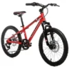 Moma Bikes Bicicleta Infantil Montaña SHIMANO GTT20' Alu 6V. Doble Freno Disco Susp. Delant.