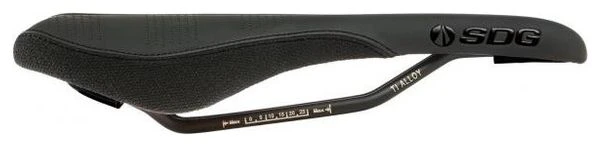 Sillín SDG Radar MTN Rails Cr-Mo Black 3 Sillín SDG Radar MTN Rails Cr-Mo Black - Imagen 3