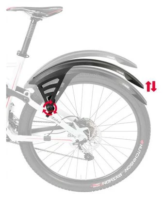 Zefal Fender Deflector RS75 Black 2 Zefal Fender Deflector RS75 Black - Imagen 2