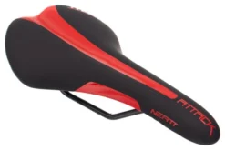Sillín Neatt Attack Negro / Rojo -Mundo Bicicletas 5cb5e95407b27