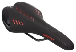 Sillín Neatt Oxygen Negro Rojo -Mundo Bicicletas 5cb5ea256f487