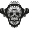 All-mountain-style All Mountain Style AMS Guardabarros Delantero Calavera Gris Negro