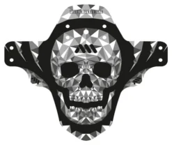 All-mountain-style All Mountain Style AMS Guardabarros Delantero Calavera Gris Negro