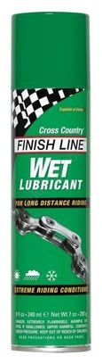 Spray Lubricante Húmedo FINISH LINE CROSS COUNTRY 240 Ml
